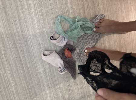 Sous vêtements portés