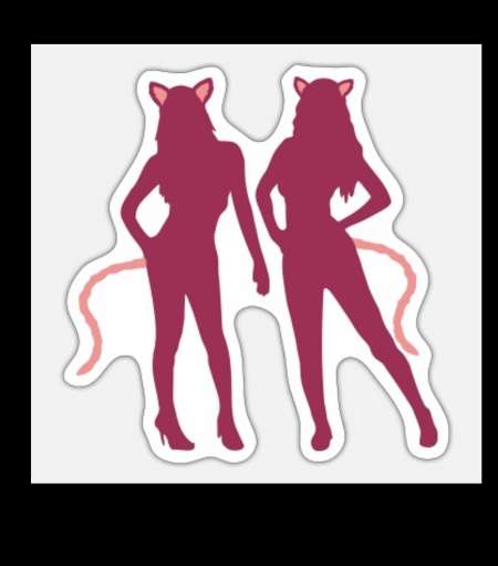 Deux femmes métisses