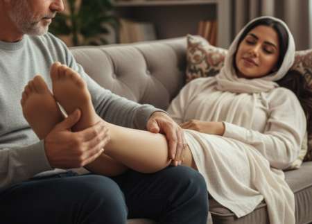 Amoureux des pieds féminins