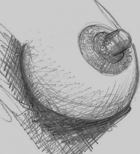 Pour femme aux beaux tétons