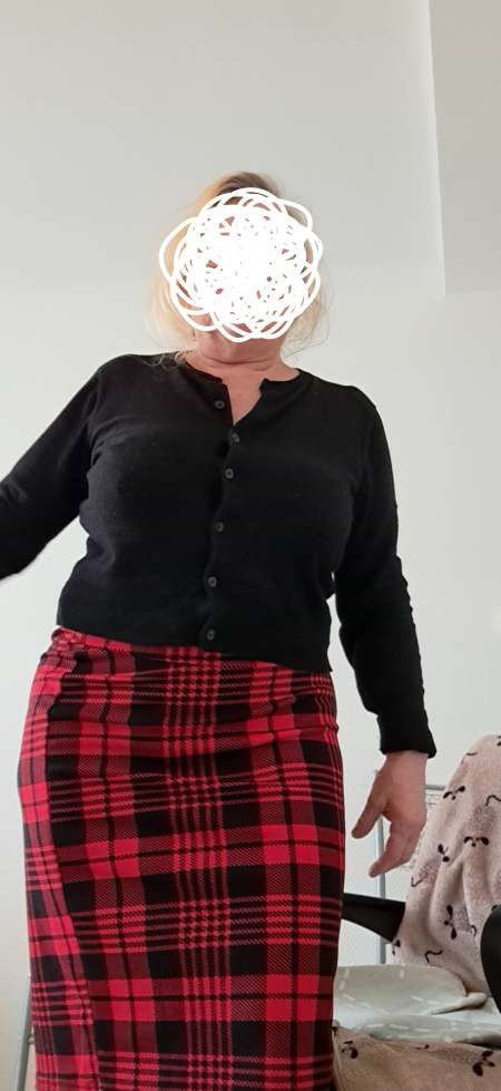 Caline mâture reçoit