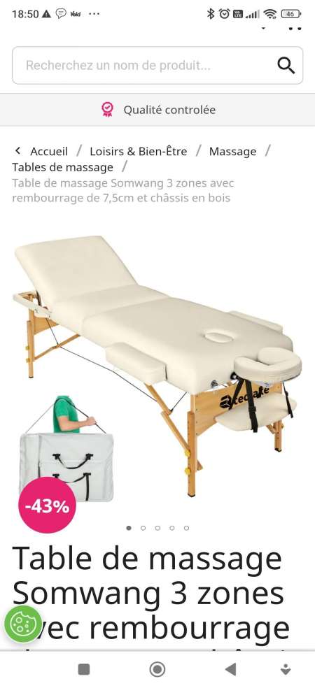 Massage détente